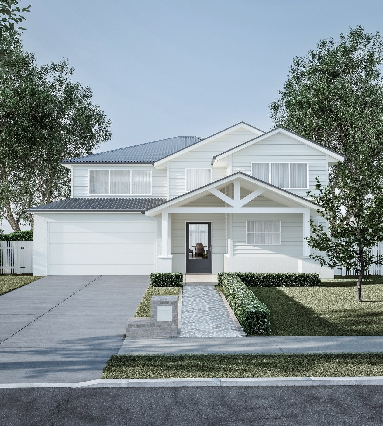 New build — double storey concept