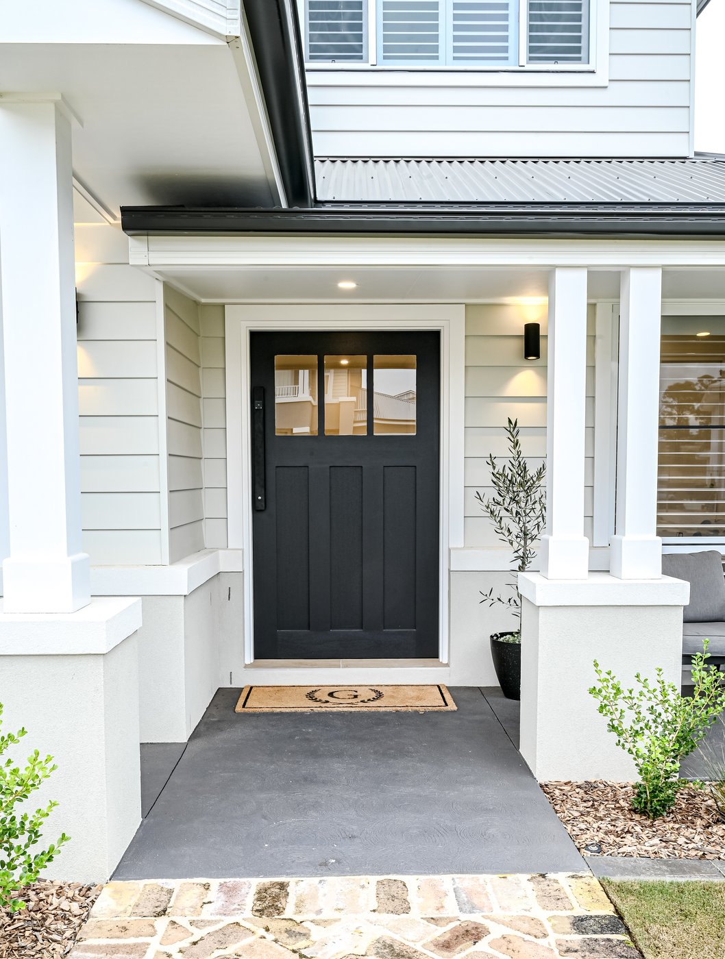 Front entry detail